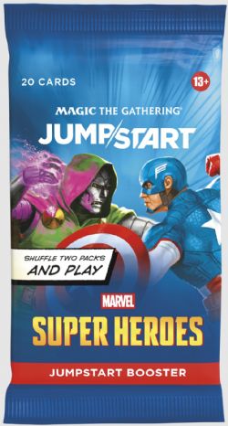 CARTES MAGIC OF THE GATHERING - MTG MARVEL SUPER HEROES JUMPSTART BOOSTER ASST (EN)